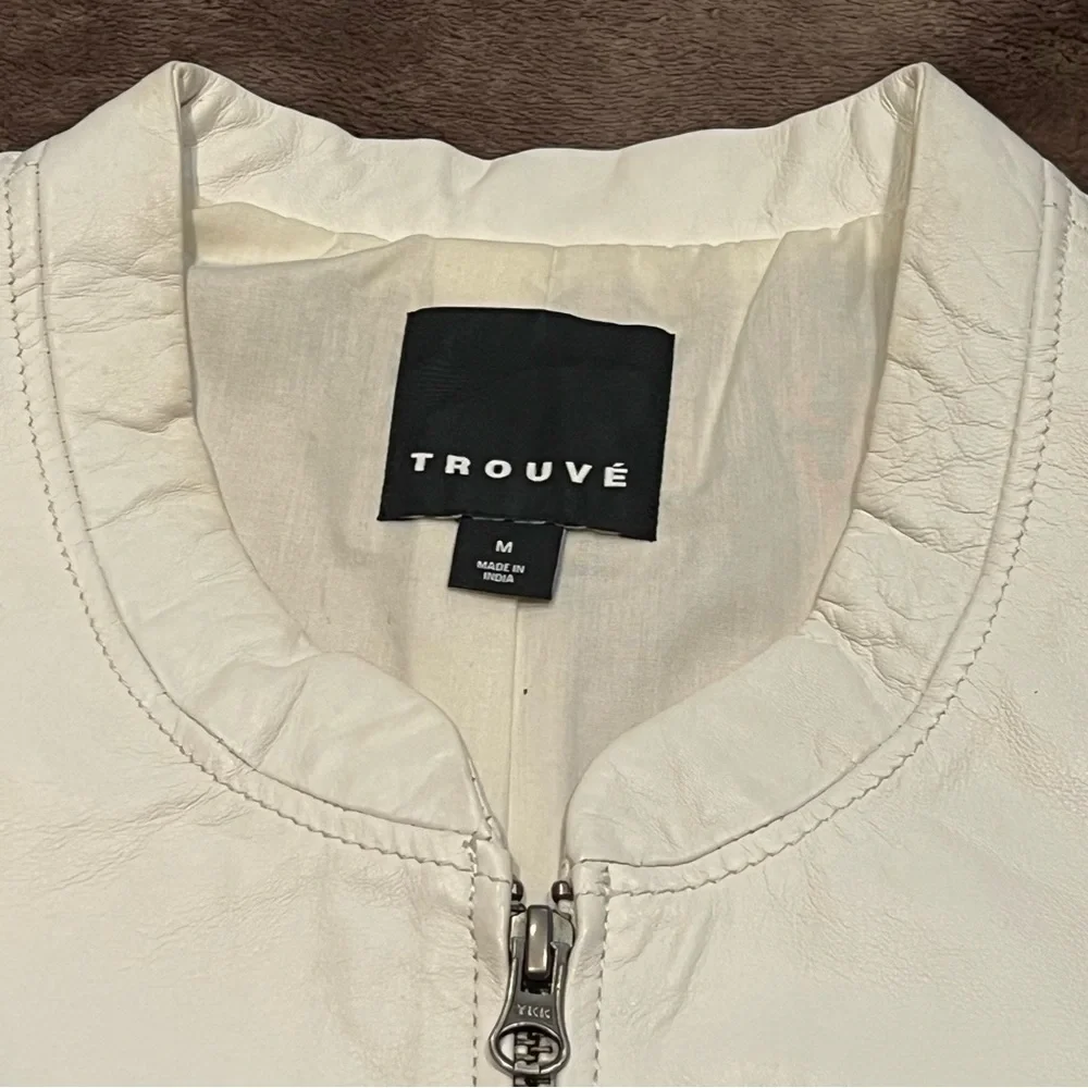 Pre owned trouve jacket sz M black and white - Picture 6 of 6